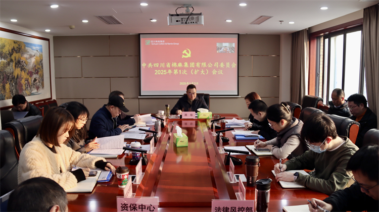 集團(tuán)公司召開2025年第1次黨委（擴(kuò)大）會(huì)議